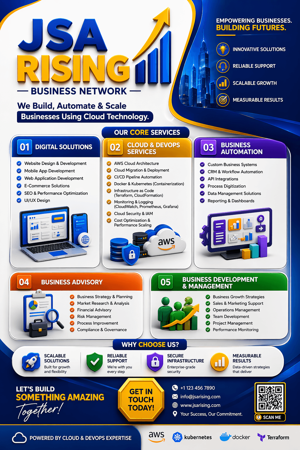JSA Rising Full Services Overview
